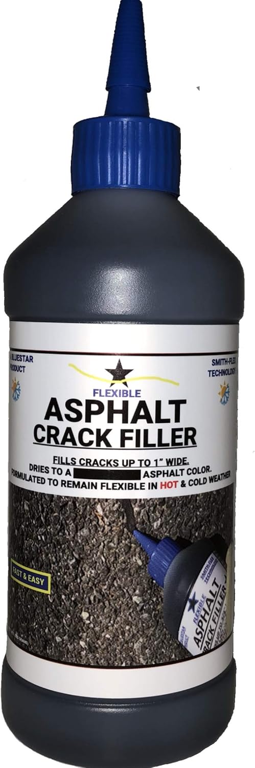 Blue Star Flexible Asphalt Crack Filler Review: A Simple DIY Fix for Small Driveway Cracks